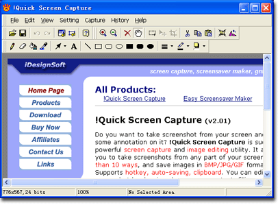 Click to view Quick Screen Capture 2.2.36 screenshot